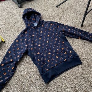 Black champion hoodie